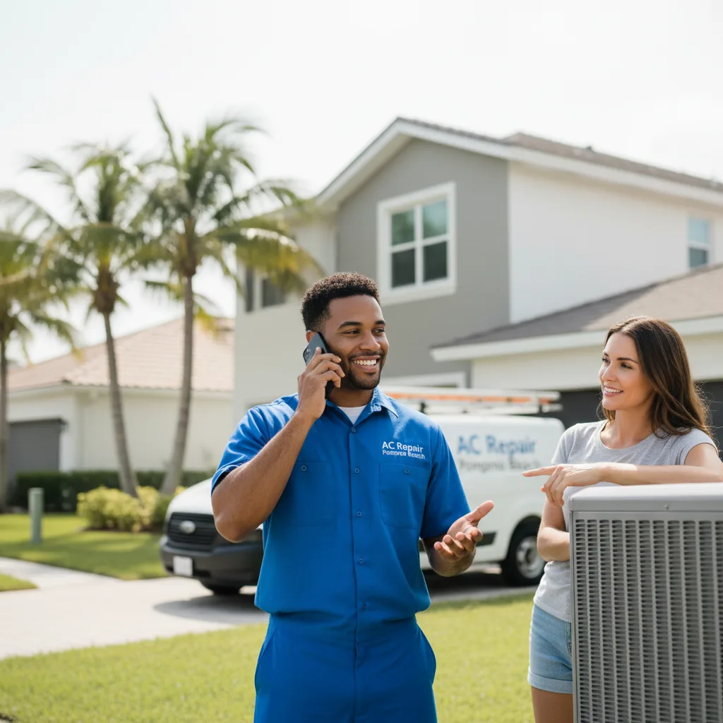 AC Repair Pompano Beach customer support in Santa Fe